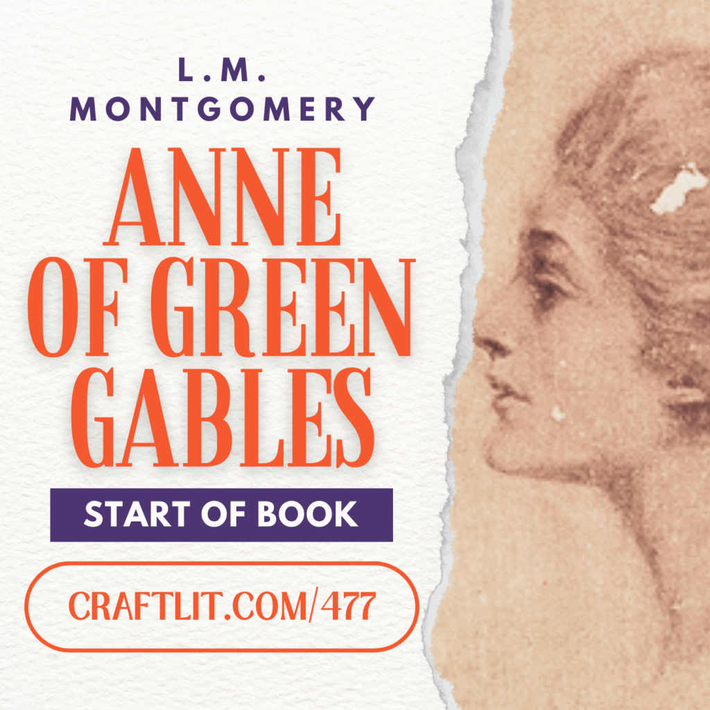 Anne of Green Gables book button
